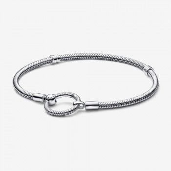 Pandora® 'Pandora Moments' Women's Sterling Silver Bracelet - Silver 592242C00-17 #1