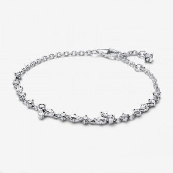Pandora® 'Herbarium Cluster' Women's Sterling Silver Bracelet - Silver 592631C01-18