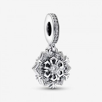 Pandora® Pandora Moments 'Snowflake' Women's Sterling Silver Charm - Silver 792355C01