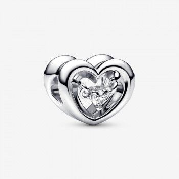 Pandora® Pandora Moments 'Radiant Heart' Women's Sterling Silver Charm - Silver 792493C01