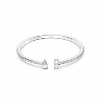 Swarovski® 'Attract' Women's Base Metal Bracelet - Silver 5556912