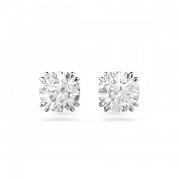 Swarovski® 'Constella' Women's Base Metal Stud Earrings - Silver 5636712