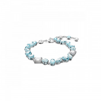 Swarovski® 'Gema' Women's Base Metal Bracelet - Silver 5666018