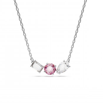 Swarovski® 'Mesmera' Women's Base Metal Necklace - Silver 5668275