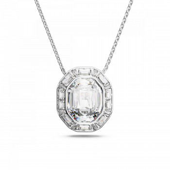 Swarovski® 'Mesmera' Women's Base Metal Necklace - Silver 5669914
