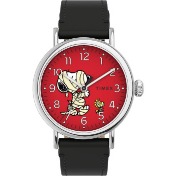 Timex® Analogue 'Peanuts Halloween' Men's Watch TW2U86000