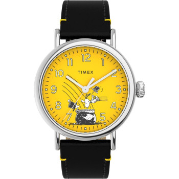Timex® Analogue 'Peanuts Waterbury Standard' Men's Watch TW2V60400