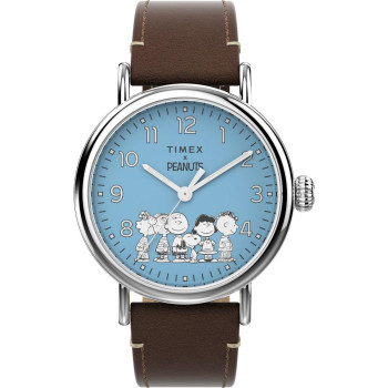 Timex® Analogue 'Peanuts Waterbury Standard' Men's Watch TW2V89800