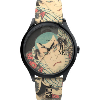 Timex® Analogue 'The Met X Nisada' Unisex's Watch TW2W25000