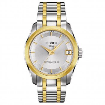 Tissot® Analogue 'Couturier Powermatic 80' Women's Watch T0352072203100
