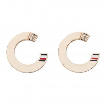 Tommy Hilfiger® Women's Stainless Steel Stud Earrings - Rosegold 2780467 #1