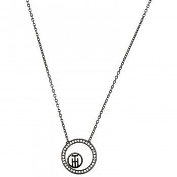 Tommy Hilfiger® Women's Stainless Steel Chain with Pendant - Black 2780521 #1
