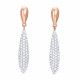 Esprit® 'Iraya' Women's Brass Drop Earrings - Rose ESER03041C000