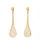 Esprit® Women's Brass Drop Earrings - Gold ESER03072B000