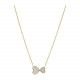 Fossil Jewellery® 'Sutton' Women's Stainless Steel Necklace - Gold JF03941710