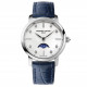 Frederique Constant® Analogue 'Slimline Moonphase' Women's Watch FC-206MPWD1S6