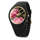 Ice Watch® Analogue 'Ice Flower - Black Dahlia' Women's Watch (Small) 021737