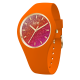 Ice Watch® Analogue 'Ice Glitter - Orange Summer' Girls's Watch (Small) 022574