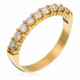 Orphelia® Women's Yellow gold 18C Ring - Gold RD-3009