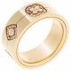 Unisex's Yellow gold 18C Ring - Gold RD-33405