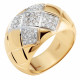 Orphelia® Women's Yellow gold 18C Ring - Gold RD-3354