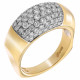 Orphelia® Women's Yellow gold 18C Ring - Gold RD-3767
