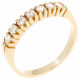 Orphelia® Women's Yellow gold 18C Ring - Gold RD-3904
