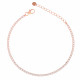 Orphelia® Women's Sterling Silver Bracelet - Rose ZA-7275/RG