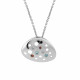 Orphelia® Women's Sterling Silver Pendant with Chain - Silver ZH-4480