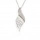 Orphelia® Women's Sterling Silver Chain with Pendant - Silver ZH-4778