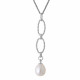 Orphelia® 'Alivina' Women's Sterling Silver Chain with Pendant - Silver ZH-7070