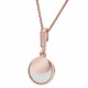 Orphelia® Women's Sterling Silver Chain with Pendant - Rose ZH-7285/RG