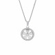 Orphelia® Women's Sterling Silver Chain with Pendant - Silver ZH-7298