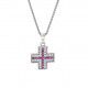Orphelia® Women's Sterling Silver Chain with Pendant - Silver ZH-7345