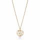 Orphelia® 'Euphoria' Women's Sterling Silver Chain with Pendant - Gold ZH-7522/G