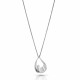 Orphelia® 'Etoile' Women's Sterling Silver Chain with Pendant - Silver ZH-7524