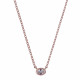 Orphelia® 'Robin' Women's Sterling Silver Necklace - Rose ZK-7434