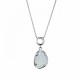 Orphelia® 'Rivera' Women's Sterling Silver Necklace - Silver ZK-7480/BC