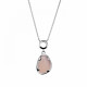 Orphelia® 'Rivera' Women's Sterling Silver Necklace - Silver ZK-7480/PC
