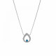 'Kiana' Women's Sterling Silver Necklace - Silver ZK-7487