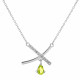 Orphelia® 'Charlotte' Women's Sterling Silver Necklace - Silver ZK-7580/P