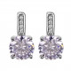 Orphelia® 'Majah' Women's Sterling Silver Stud Earrings - Silver ZO-7029