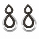 Amber Sterling Silver Drop Earrings ZO-7092/2