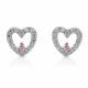 Orphelia® 'Marise' Women's Sterling Silver Stud Earrings - Silver ZO-7488