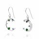 Orphelia® 'Eline' Women's Sterling Silver Drop Earrings - Silver ZO-7497