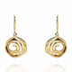 Orphelia® 'Apolline' Women's Sterling Silver Drop Earrings - Gold ZO-7500/G