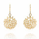 Orphelia® 'Flavie' Women's Sterling Silver Drop Earrings - Gold ZO-7502/G