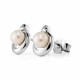 Orphelia® 'Mathilde' Women's Sterling Silver Stud Earrings - Silver ZO-7510