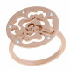 Orphelia® Women's Sterling Silver Ring - Rose ZR-7079/1