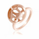 Orphelia® Women's Sterling Silver Ring - Rose ZR-7374/RG